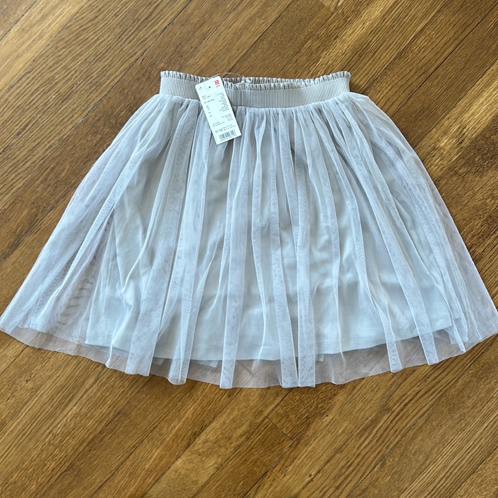 Uniqlo tulle skirt girls size 11-12